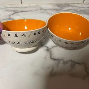 Rae Dunn Halloween bowls